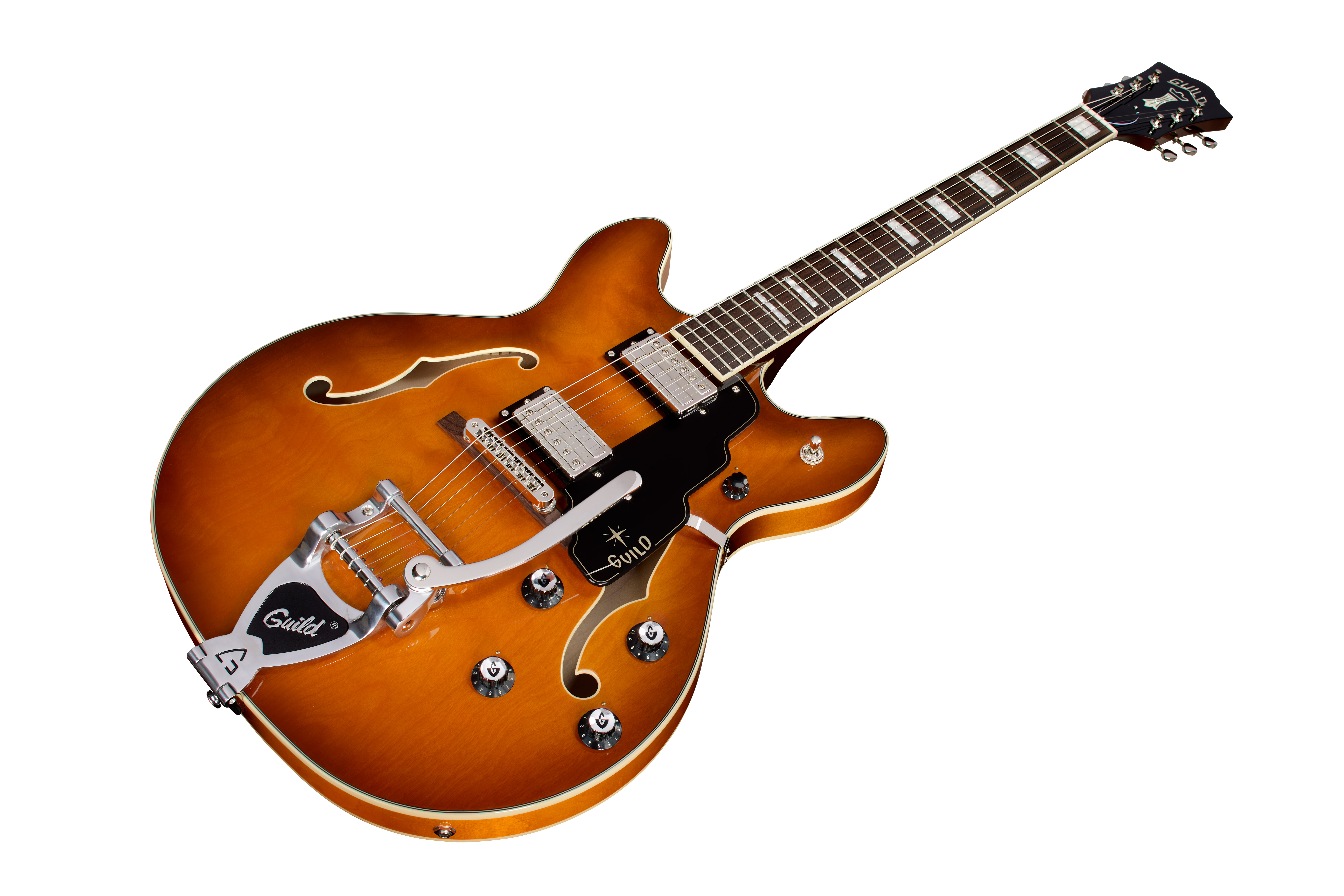 Starfire Deluxe DC GVT Honey Burst	 